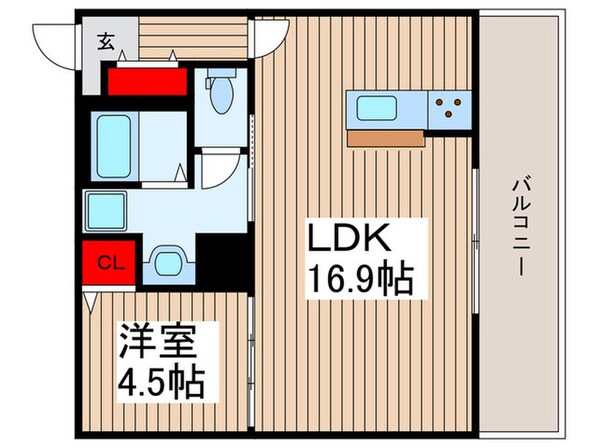 Impleos朝霞根岸台の物件間取画像